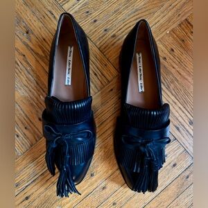 & Other Stories Leather Loafer w/ tassels. EU sz 37.